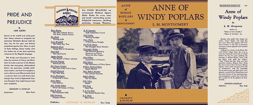 Item #30845 Anne of Windy Poplars. L. M. Montgomery.