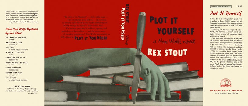 Item #3085 Plot It Yourself. Rex Stout.