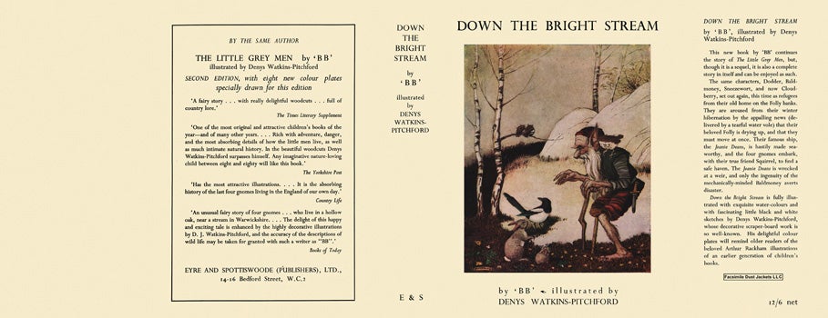 Item #30851 Down the Bright Stream. 'B. B.', Denys Watkins-Pitchford