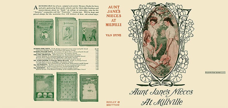 Item #30865 Aunt Jane's Nieces at Millville. Edith Van Dyne, L. Frank Baum