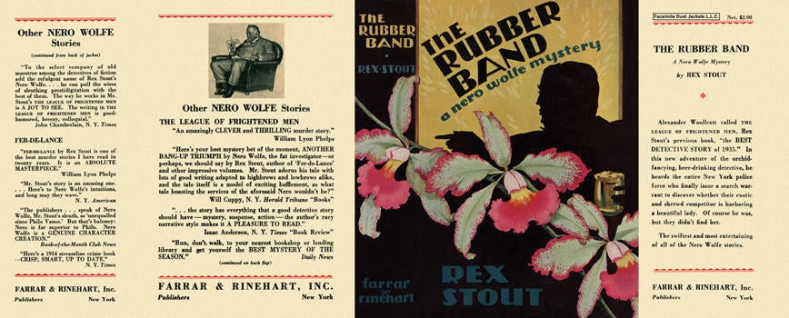 Item #3091 Rubber Band, The. Rex Stout