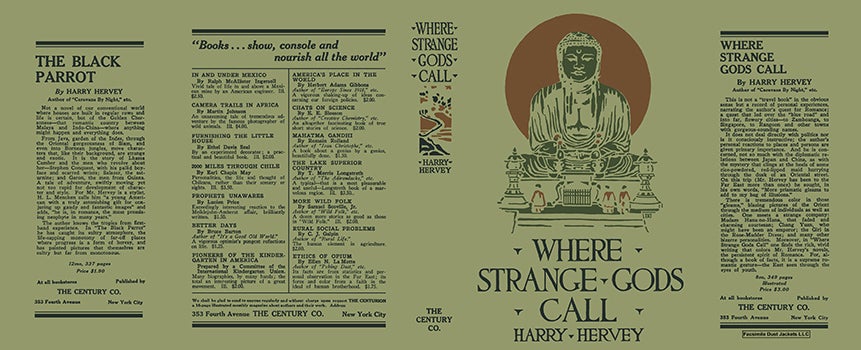 Item #31009 Where Strange Gods Call. Harry Hervey