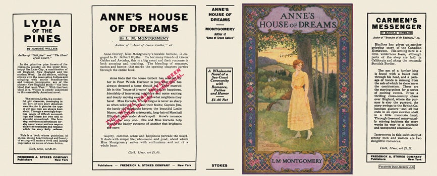 Item #31025 Anne's House of Dreams. L. M. Montgomery