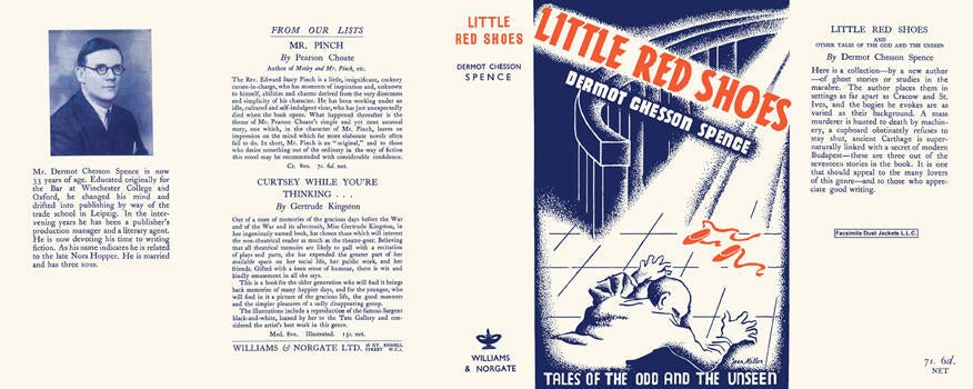 Item #31028 Little Red Shoes. Dermot Chesson Spence.