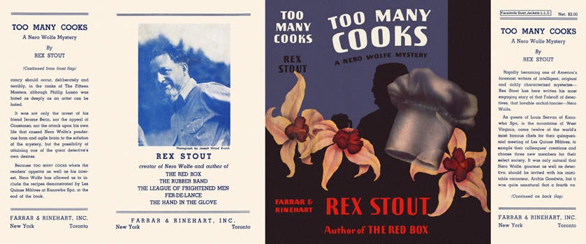 Item #3103 Too Many Cooks. Rex Stout.