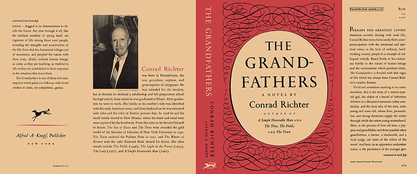 Item #31253 Grandfathers, The. Conrad Richter.