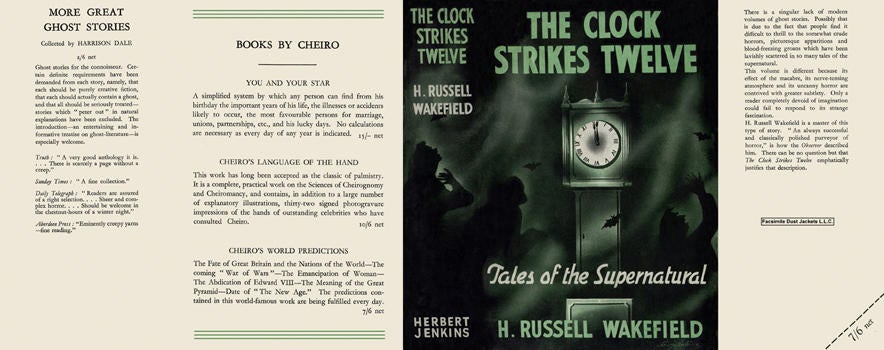Item #31344 Clock Strikes Twelve, The. H. R. Wakefield.
