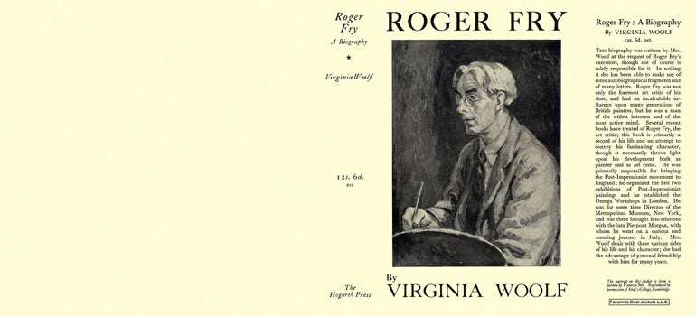 Item #31345 Roger Fry. Virginia Woolf