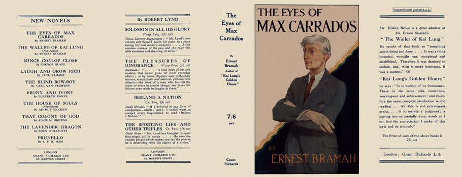 Item #318 Eyes of Max Carrados, The. Ernest Bramah.