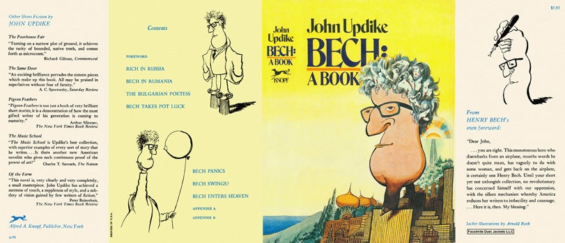 Item #31875 Bech: A Book. John Updike.