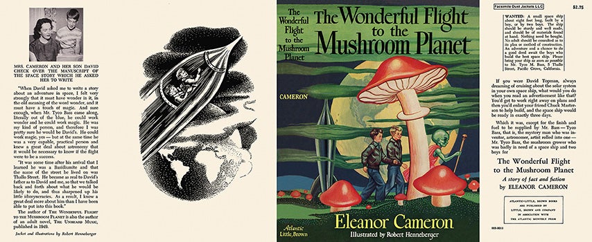 Item #31902 Wonderful Flight to the Mushroom Planet, The. Eleanor Cameron, Robert Henneberger