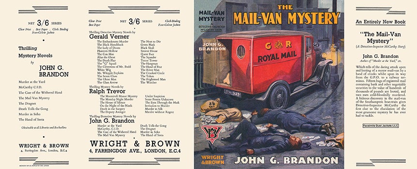 Item #31951 Mail-Van Mystery, The. John G. Brandon.