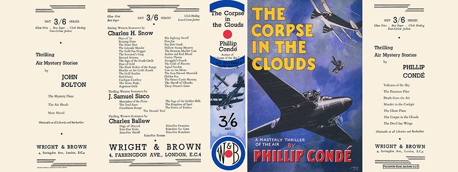 Item #31959 Corpse in the Clouds, The. Phillip Conde