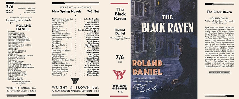 Item #31974 Black Raven, The. Roland Daniel