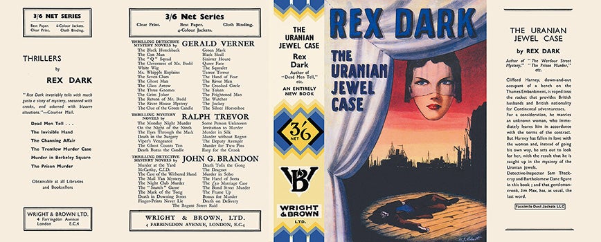 Item #31988 Uranian Jewel Case, The. Rex Dark.