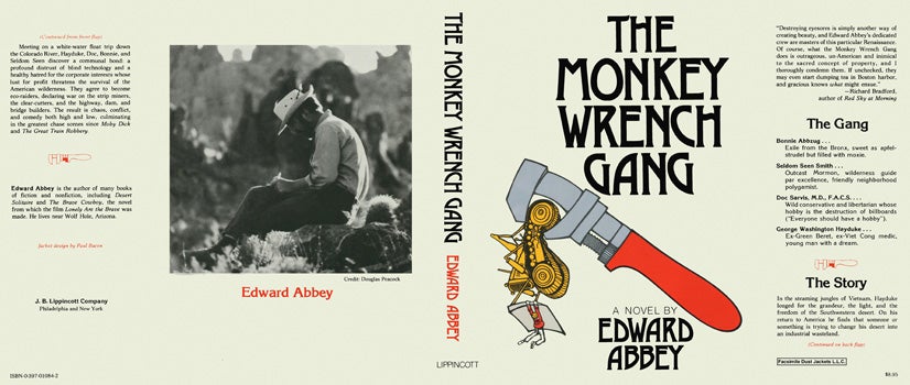 Item #32053 Monkey Wrench Gang, The. Edward Abbey.