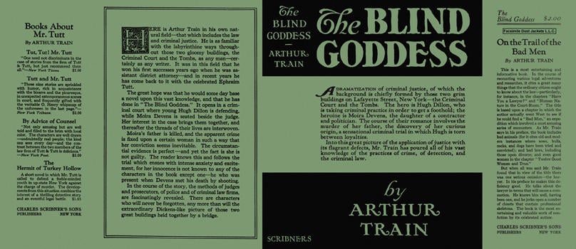 Item #3209 Blind Goddess, The. Arthur Train.