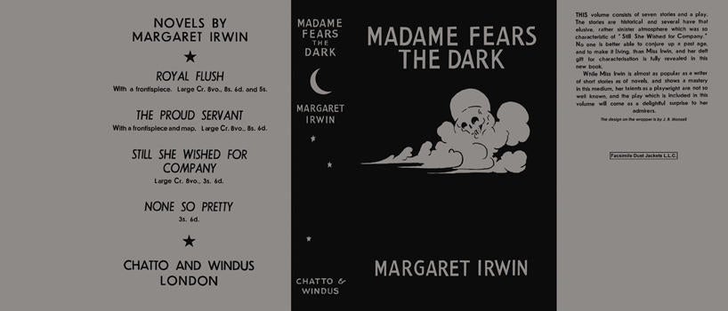 Item #32097 Madame Fears the Dark. Margaret Irwin