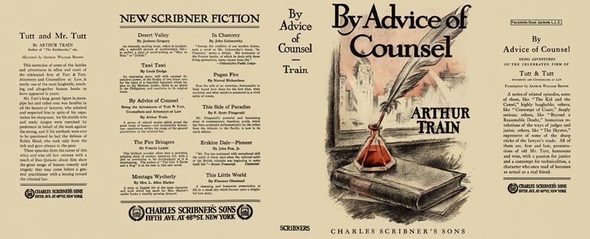 Item #3210 By Advice of Counsel. Arthur Train.