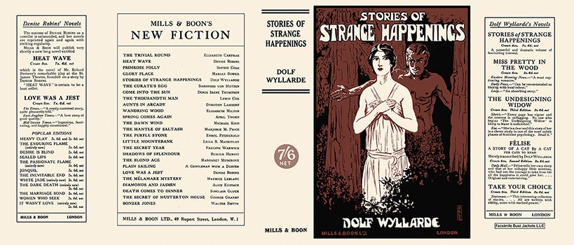 Item #32106 Stories of Strange Happenings. Dolf Wyllarde