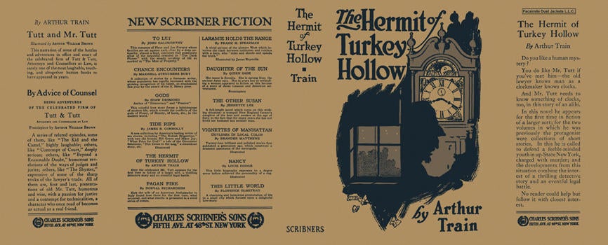 Item #3211 Hermit Turkey Hollow, The. Arthur Train.