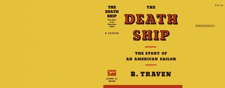 Item #3222 Death Ship, The. B. Traven.
