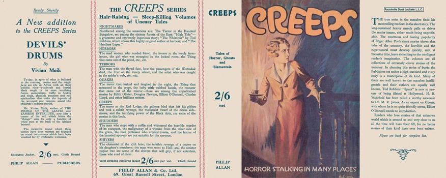 Item #32251 Creeps. Charles Lloyd Birkin, Anthology
