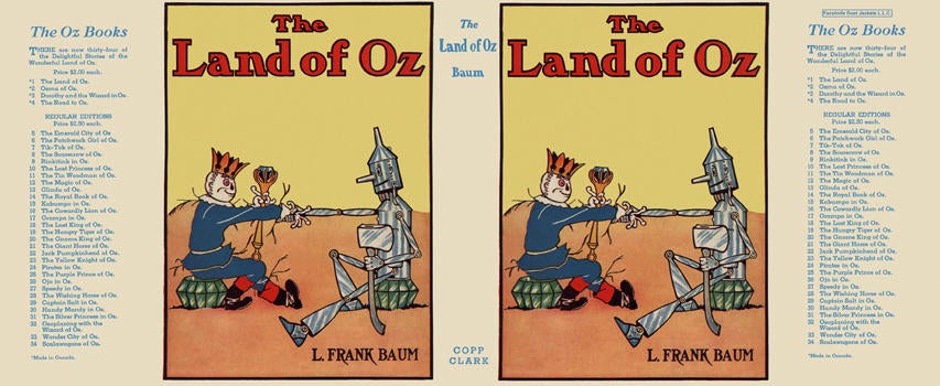 Item #32275 Land of Oz, The. L. Frank Baum, John R. Neill