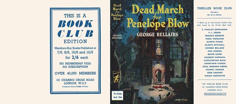 Item #32283 Dead March for Penelope Blow. George Bellairs.
