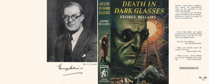 Item #32286 Death in Dark Glasses. George Bellairs.
