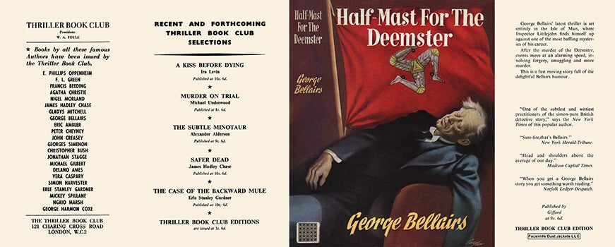 Item #32291 Half-Mast for the Deemster. George Bellairs