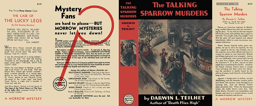 Item #32409 Talking Sparrow Murders, The. Darwin L. Teilhet.