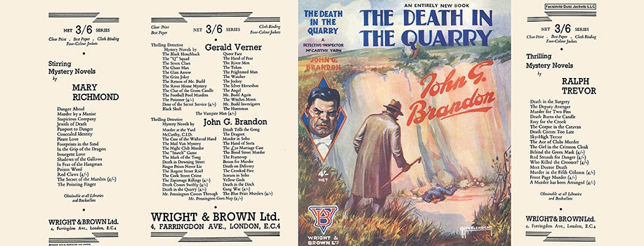 Item #32442 Death in the Quarry, The. John G. Brandon