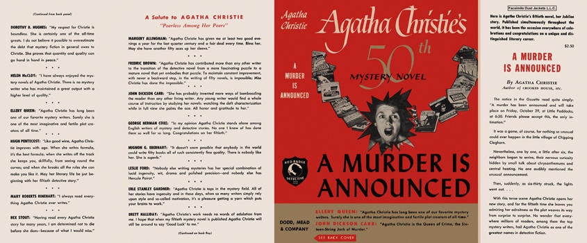 Item #32454 Murder Is Announced, A. Agatha Christie