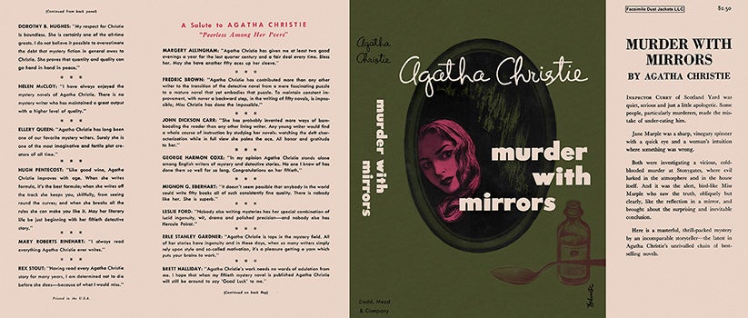 Item #32455 Murder with Mirrors. Agatha Christie.