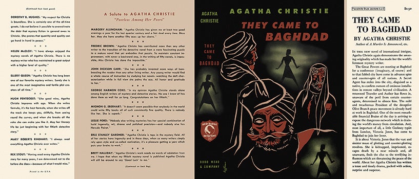 Item #32458 They Came to Baghdad. Agatha Christie