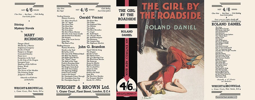 Item #32465 Girl by the Roadside, The. Roland Daniel