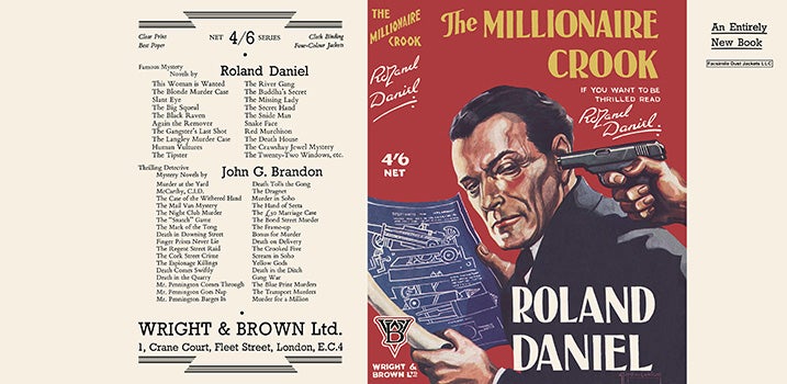 Item #32468 Millionaire Crook, The. Roland Daniel.