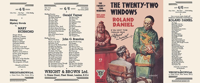 Item #32472 Twenty-Two Windows, The. Roland Daniel