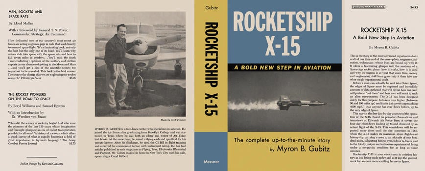 Item #32492 Rocketship X-15. Myron B. Gubitz.