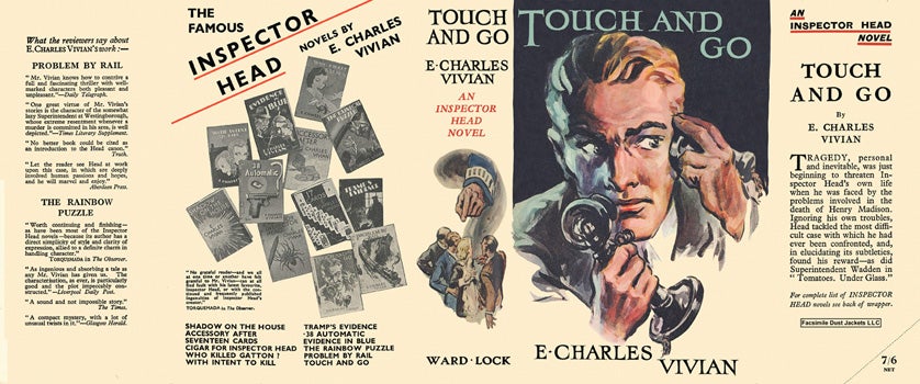Item #32552 Touch and Go. E. Charles Vivian.