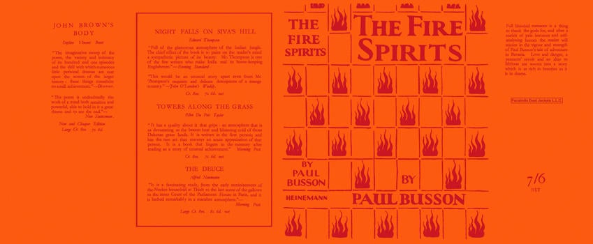 Item #32700 Fire Spirits, The. Paul Busson