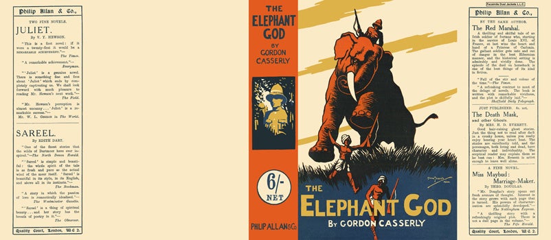 Item #32703 Elephant God, The. Gordon Casserly.
