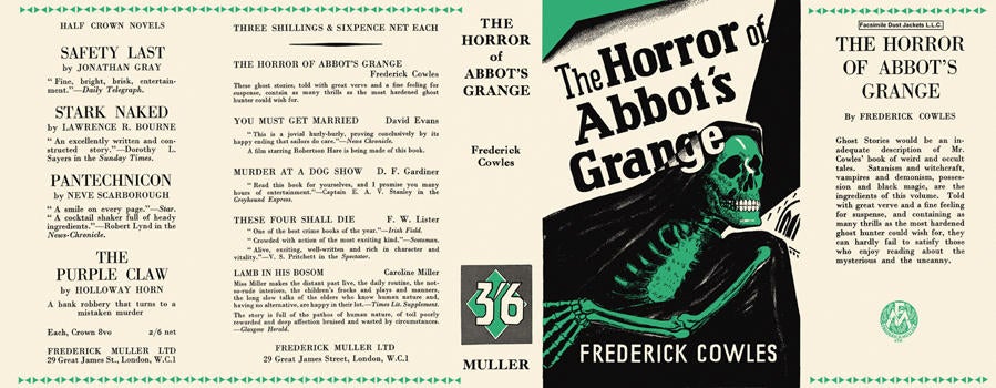 Item #32706 Horror of Abbot's Grange, The. Frederick Cowles