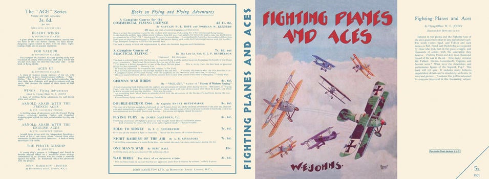 Item #32717 Fighting Planes and Aces. Captain W. E. Johns