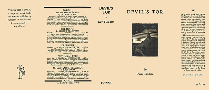 Item #32726 Devil's Tor. David Lindsay