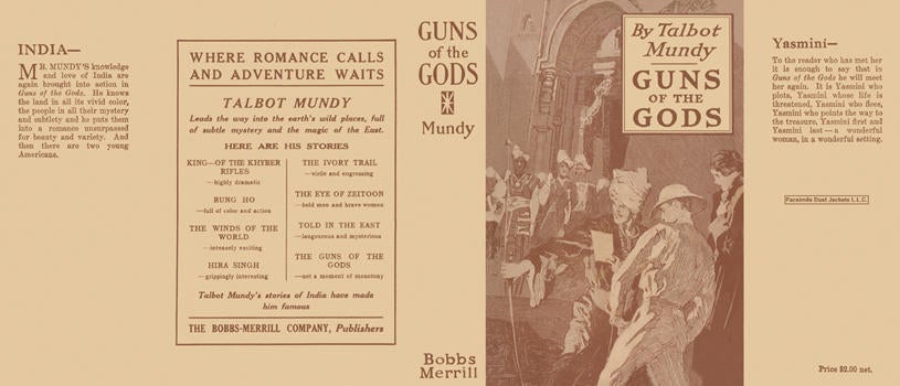 Item #32733 Guns of the Gods. Talbot Mundy