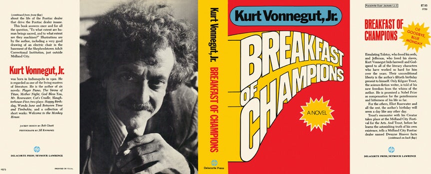 Item #32744 Breakfast of Champions. Kurt Vonnegut, Jr.