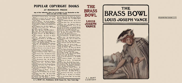 Item #3278 Brass Bowl, The. Louis Joseph Vance