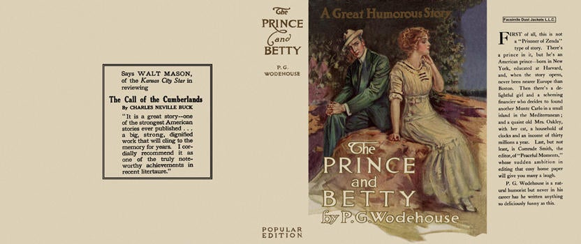 Item #32793 Prince and Betty, The. P. G. Wodehouse